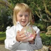Regnbueball Diamant 10 cm | 6 stk.
