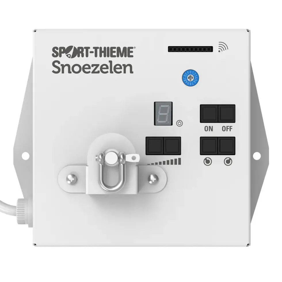 Regulerbar motor til speilball