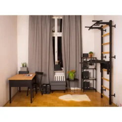 Ribbevegg BenchK 312B Svart