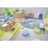 Rund sittepute | Lime