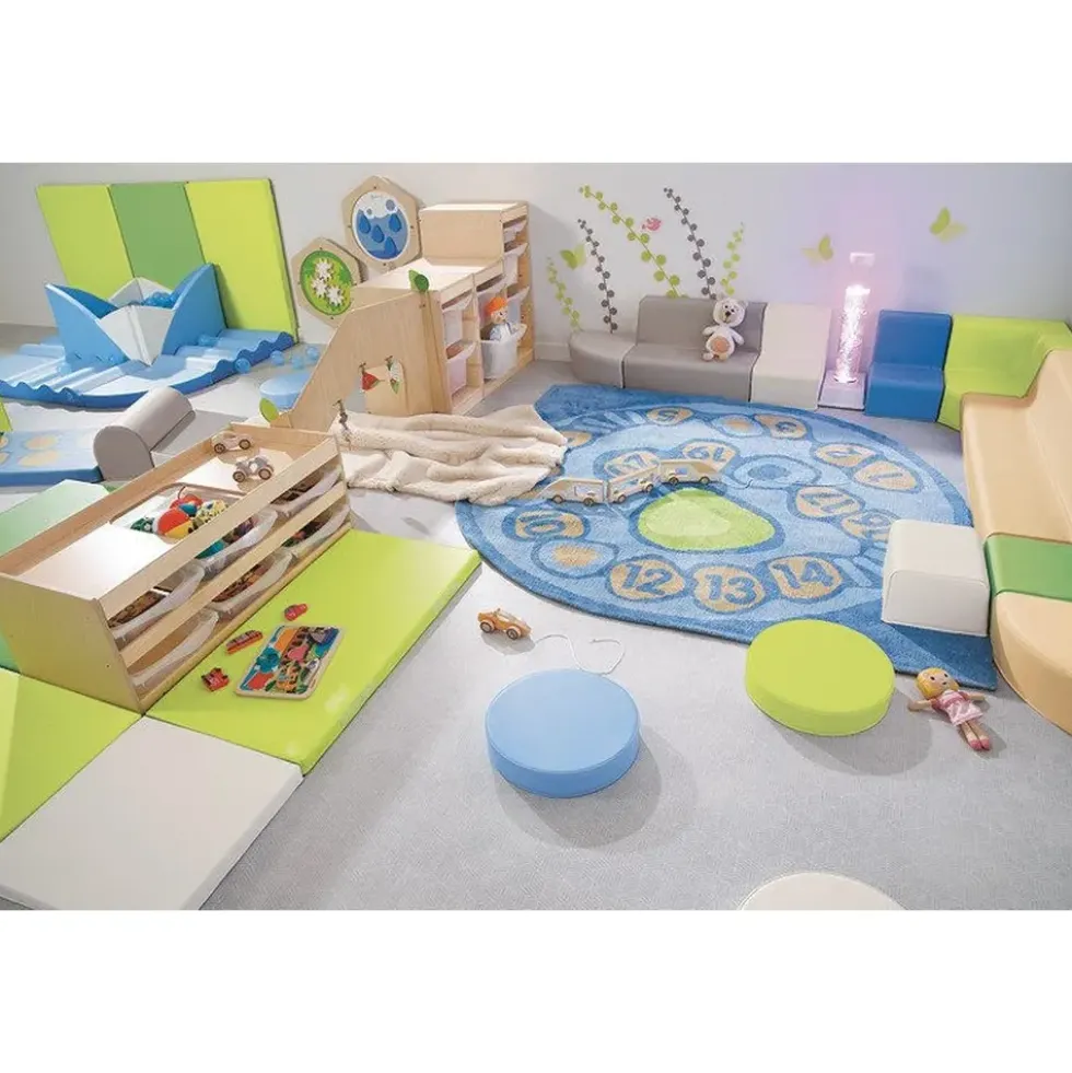 Rund sittepute | Lime