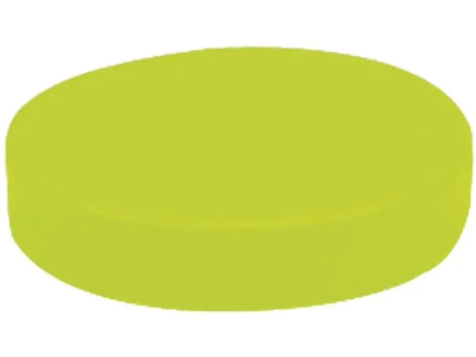 Rund sittepute | Lime