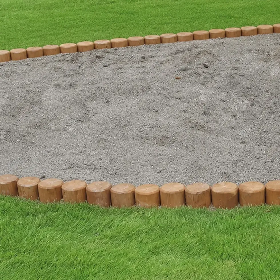 Sandkassekant stående kubb