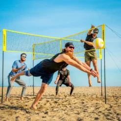 Sandvolleyball-sett Crossnet Four Square