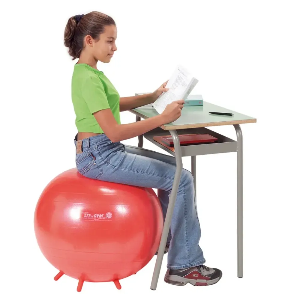 Sitteballer Sit`n Gym 55 cm Rød (12)