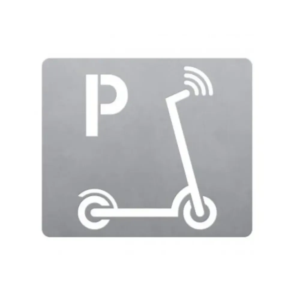 Sjablong - Parkering for sparkesykkel