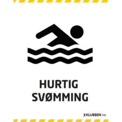 Skilt A3 - Hurtigsvømming