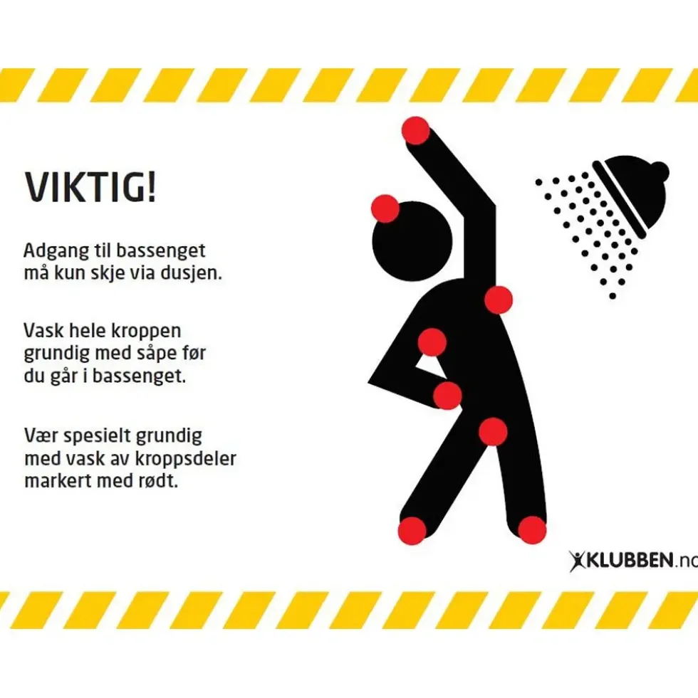 Skilt A3 - vaskeanvisning