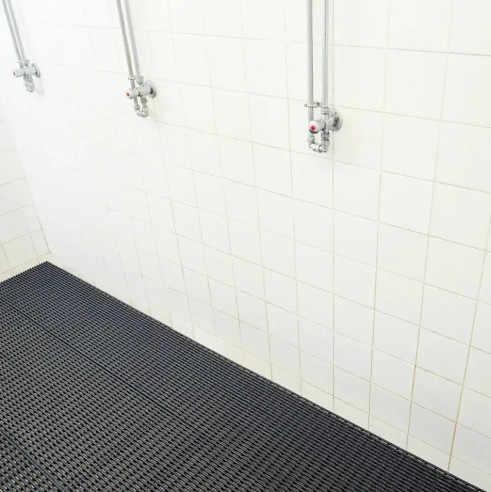 Sklisikker Våtromsmatte Heronrib