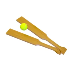Slåballsett med flate balltre