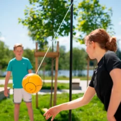 Smashball School med snor 10 stk