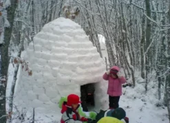 Snøborg- og igloformer