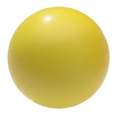 Softball PU-skum 20 cm gul