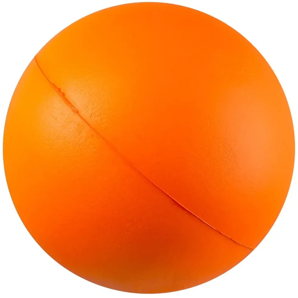 Softball PU-skum 18 cm orange