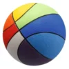 Softball PU-skum 20 cm regnbuefarget