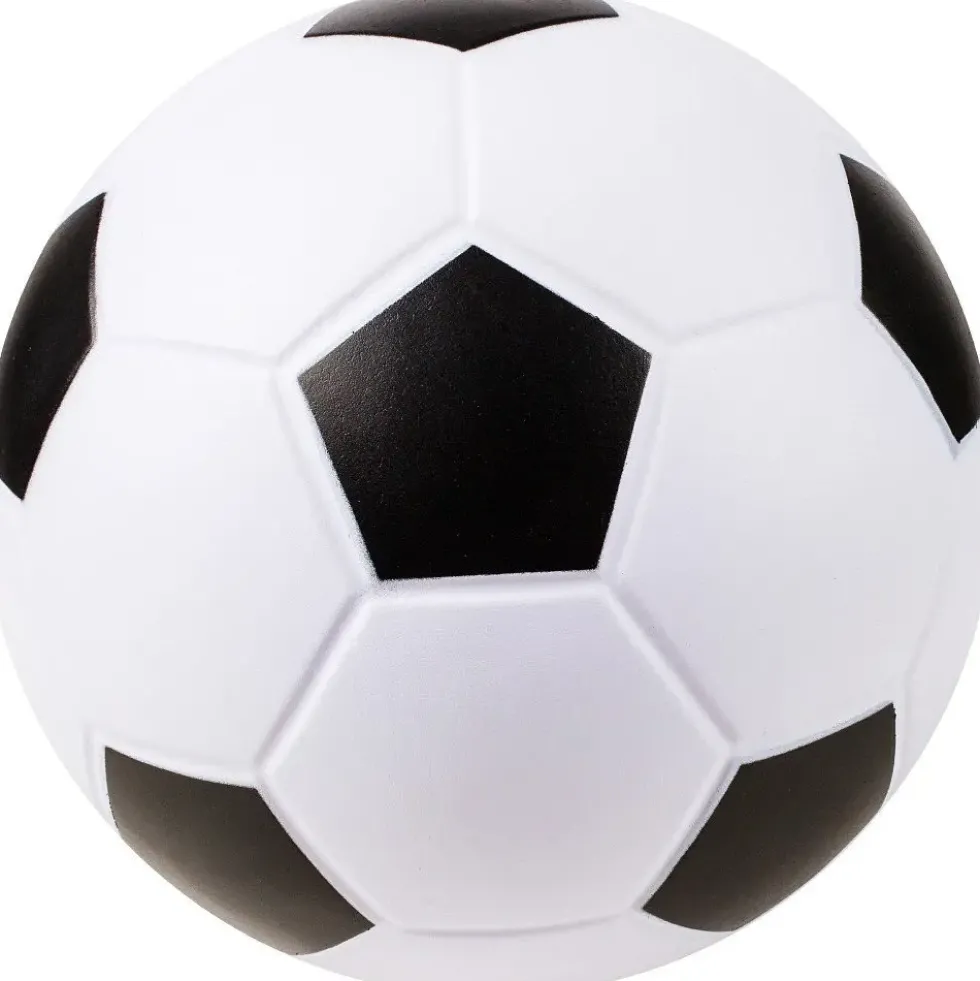 Softball PU-skum 20 cm svart/hvit (12)