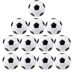 Softball PU-skum 20 cm svart/hvit (12)