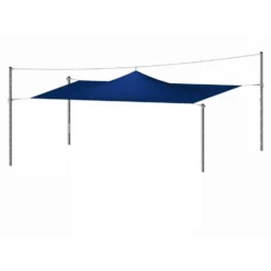 Solseil 5x5 meter med stolper