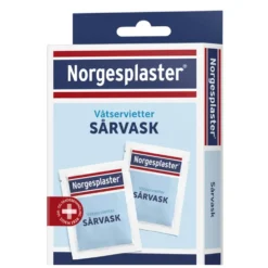 Sårvask våtservietter | 10 stk