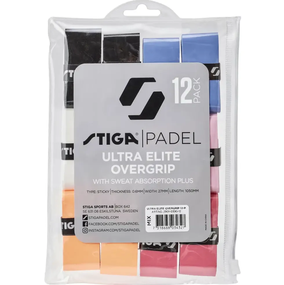 Stiga Padel Grip Tape Mix 12 pk