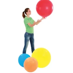 Store ballonger i naturlateks 45 cm
