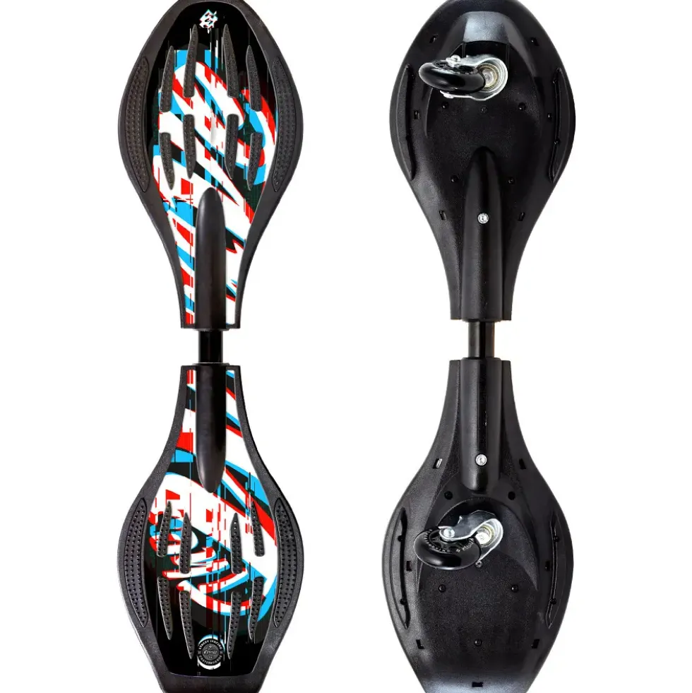 Street Surfing Black Glitch Waveboard