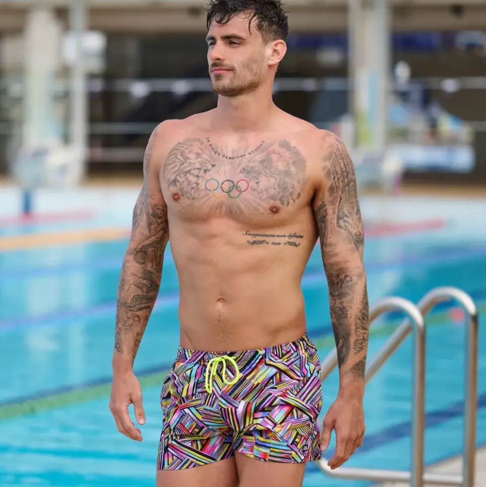 Strip Straps Badeshorts XS
