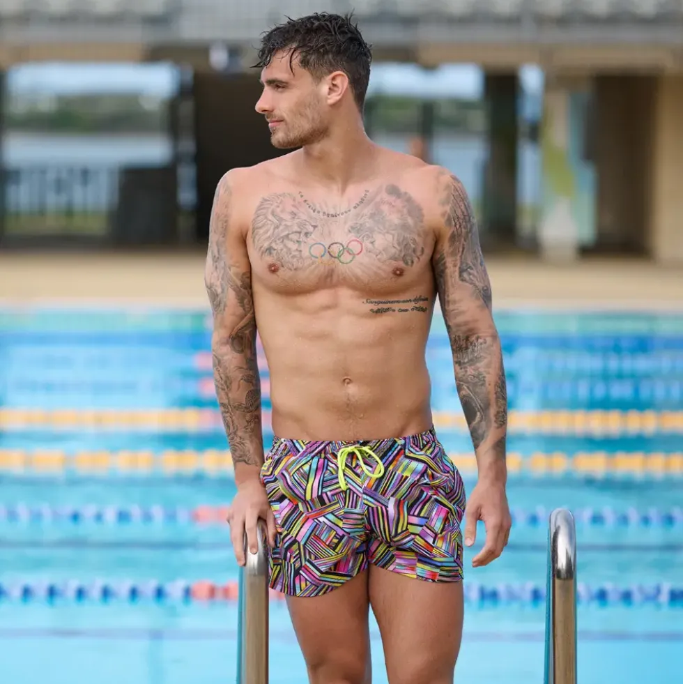 Strip Straps Badeshorts XS