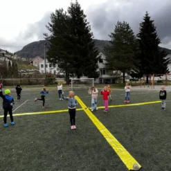 Tallinjer med positive og negative tall