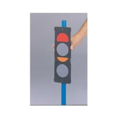 Trafikklys skilt, sett med 4 stk.