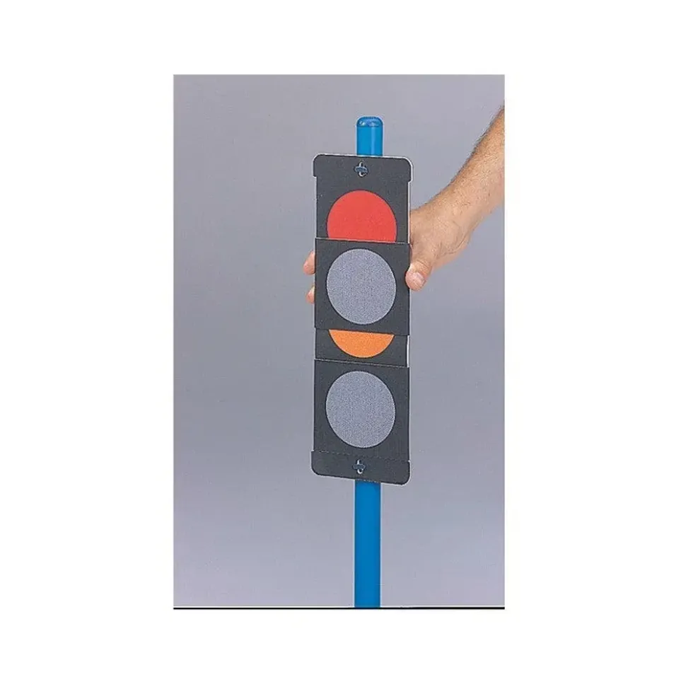 Trafikklys skilt, sett med 4 stk.
