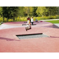 Trampoline Hally Gally 2000 Rød
