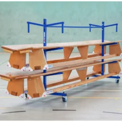 Transportvogn til gymbenker