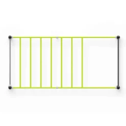 Treningsapparat med armgang og ribbevegg