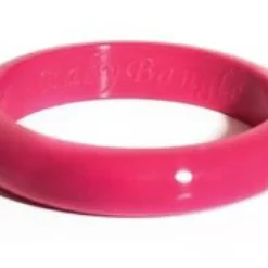 Tyggesmykke armring rosa