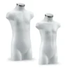 Utstillingsdukke Torso barn 3/4