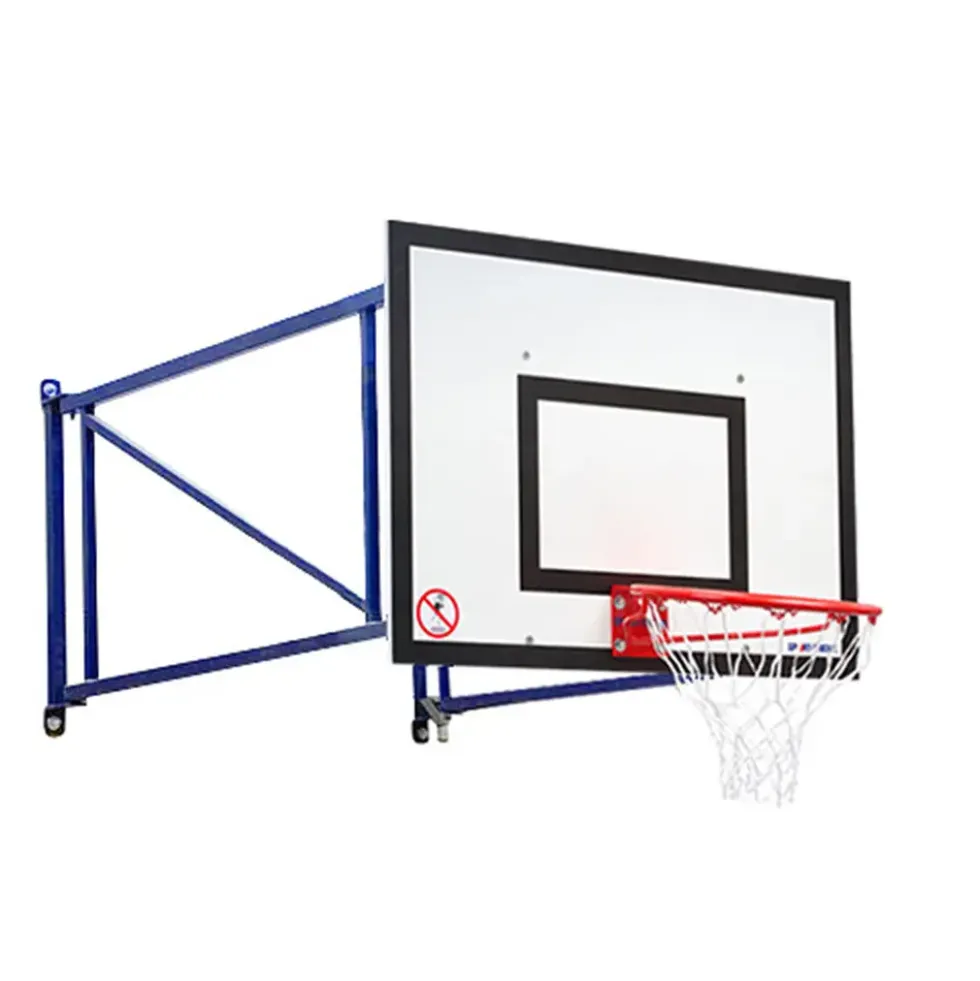 Vegghengt basketkurv foldbar