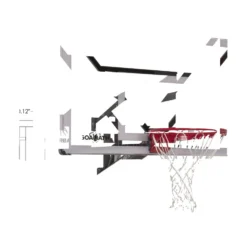 Vegghengt basketkurv Goaliath Go Tek 54