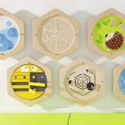 Veggpanel Hexagon Edderkopp
