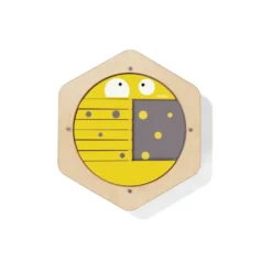Veggpanel Hexagon Sommerfugl