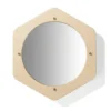 Veggpanel Hexagon Speil