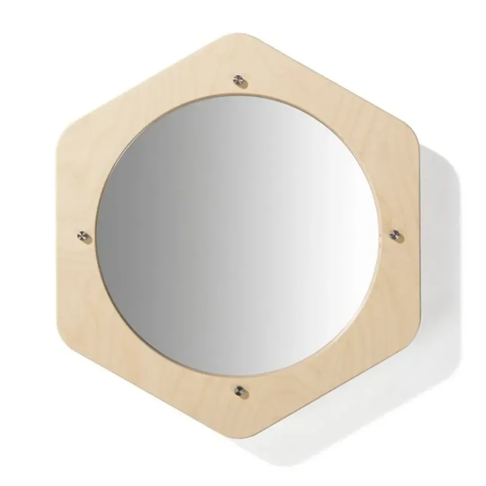 Veggpanel Hexagon Speil