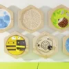 Veggpanel Hexagon Vann
