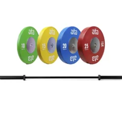 Vektsett ata Competition 140 kg+20kg Bar