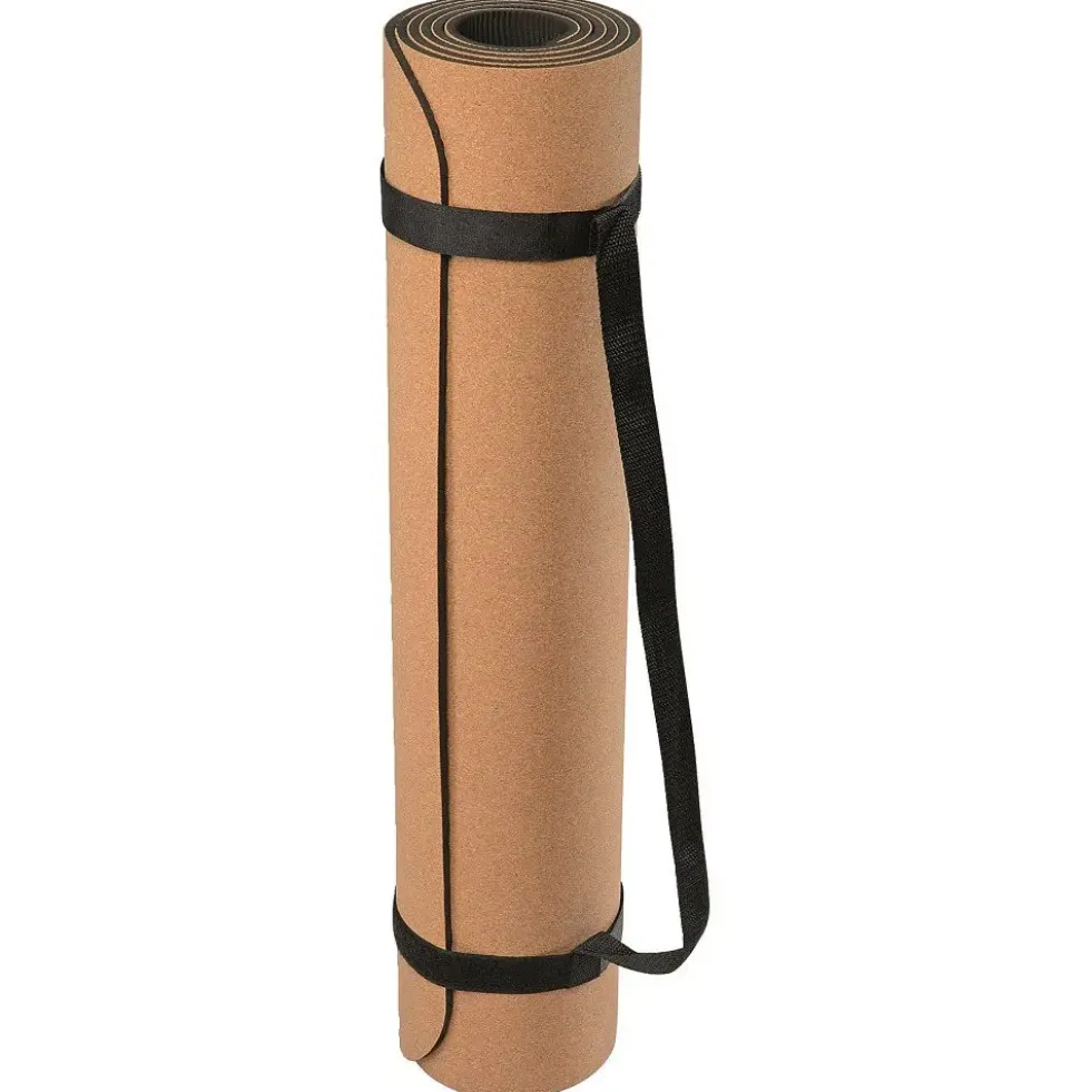 Yogamatte Kork med bærestropp